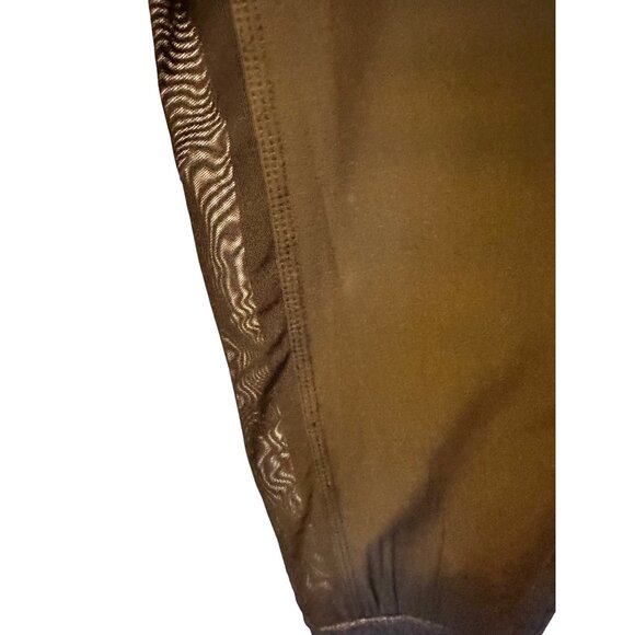 🍒 2/$20 🍒  Silky Light Weight Black Pants with Pockets and Cuffed Ankles sz M - Picture 4 of 7